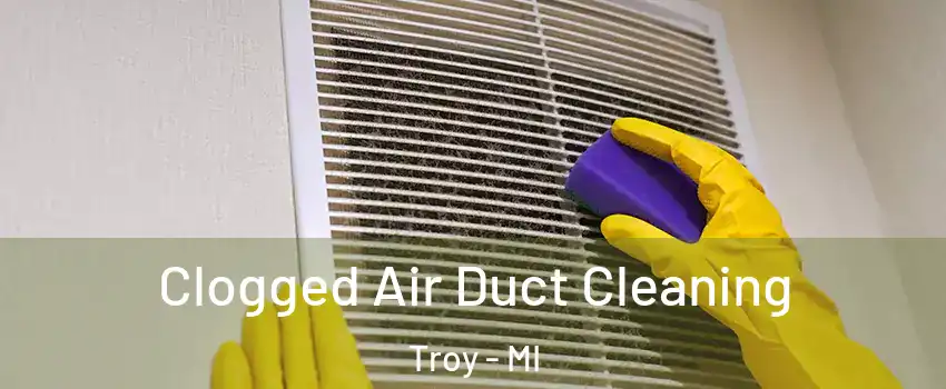  Clogged Air Duct Cleaning Troy - MI