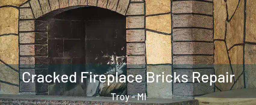  Cracked Fireplace Bricks Repair Troy - MI
