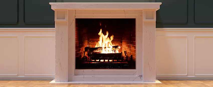 Decorative Electric Fireplace Installation in Troy, Michigan