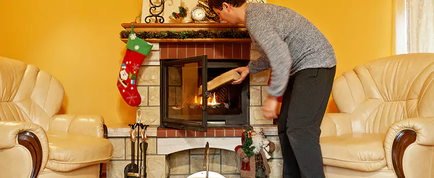 Gas to Wood-Burning Fireplace Conversion Services in Troy, Michigan