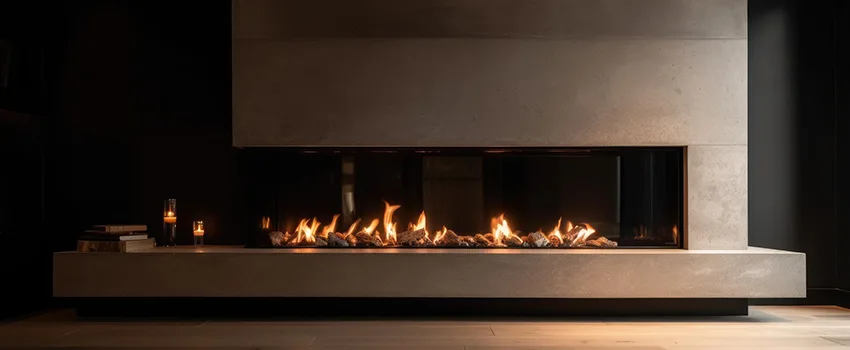 Gas Fireplace Ember Bed Design Services in Troy, Michigan