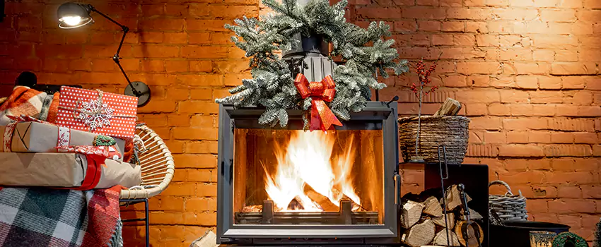 Travis Industries Linear Gas Fireplace Installation in Troy, Michigan