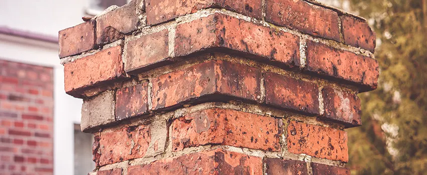 Cracked Chimney Bricks Repair Cost in Troy, Michigan
