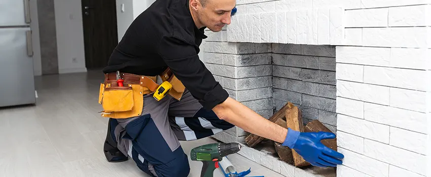 Fireplace Damaged Damper Frame Repair Services in Troy, Michigan