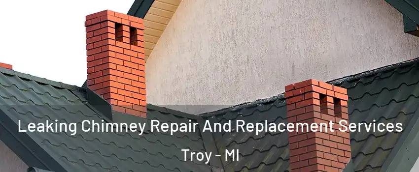  Leaking Chimney Repair And Replacement Services Troy - MI